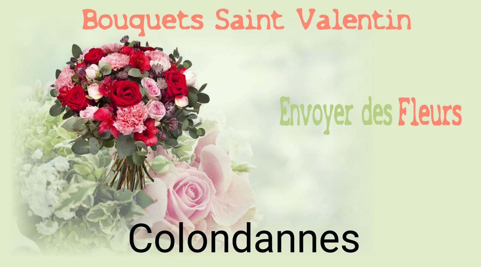 Roses de Saint-Valentin livrées à Colondannes